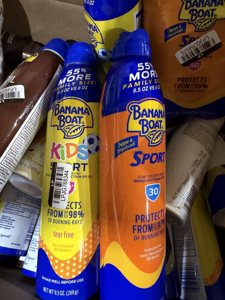 Thumbnail: Case Lots of Assorted Sunscreen - 40 Units - Shelf Pull Condition