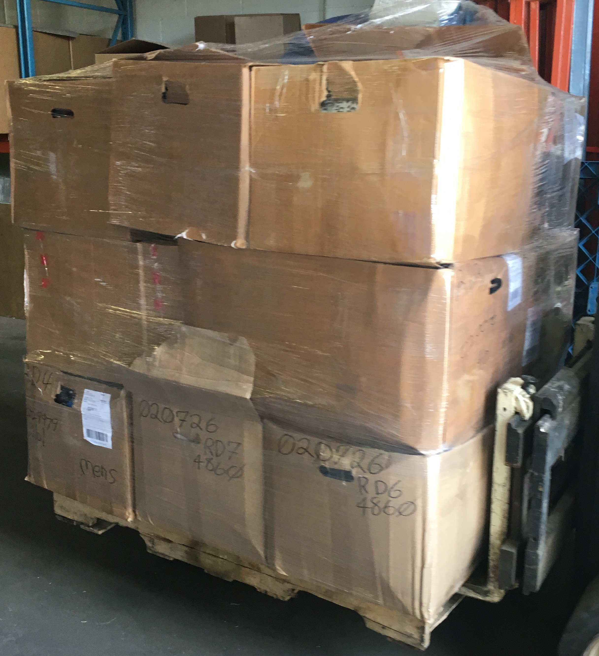 Pallets Of Returned Merchandise For Sale