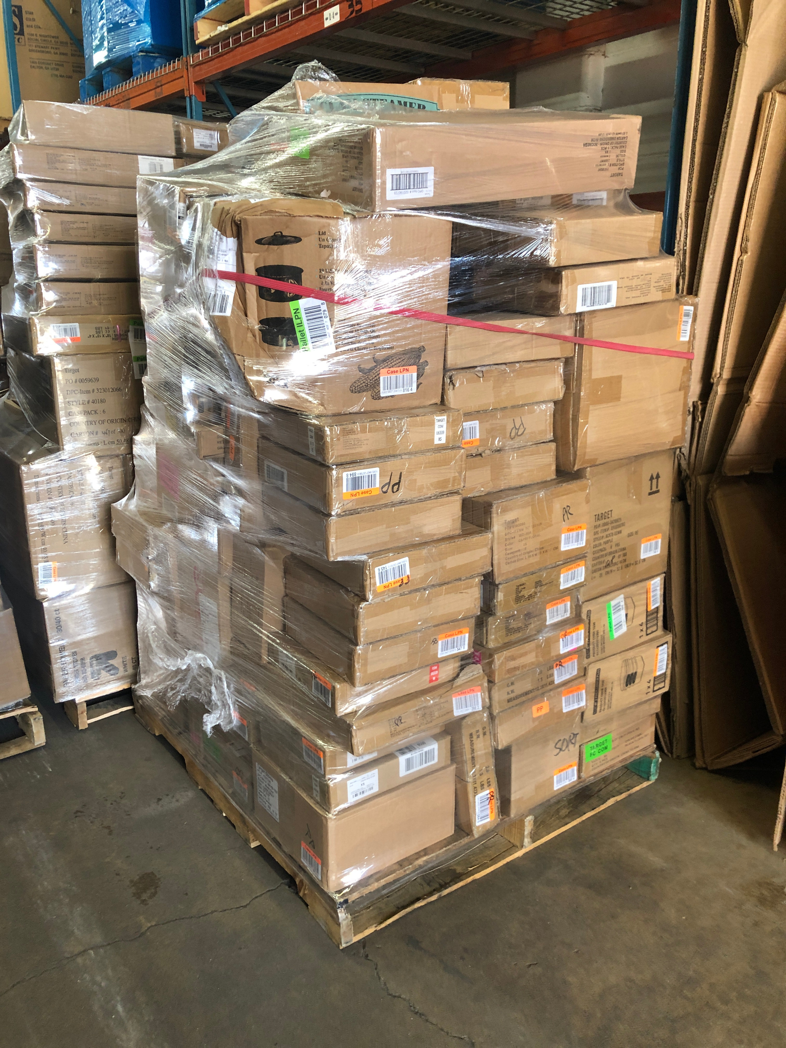 TRGT DOT COM Overstock Pallet Manifested 627 Units 7,238 Orig