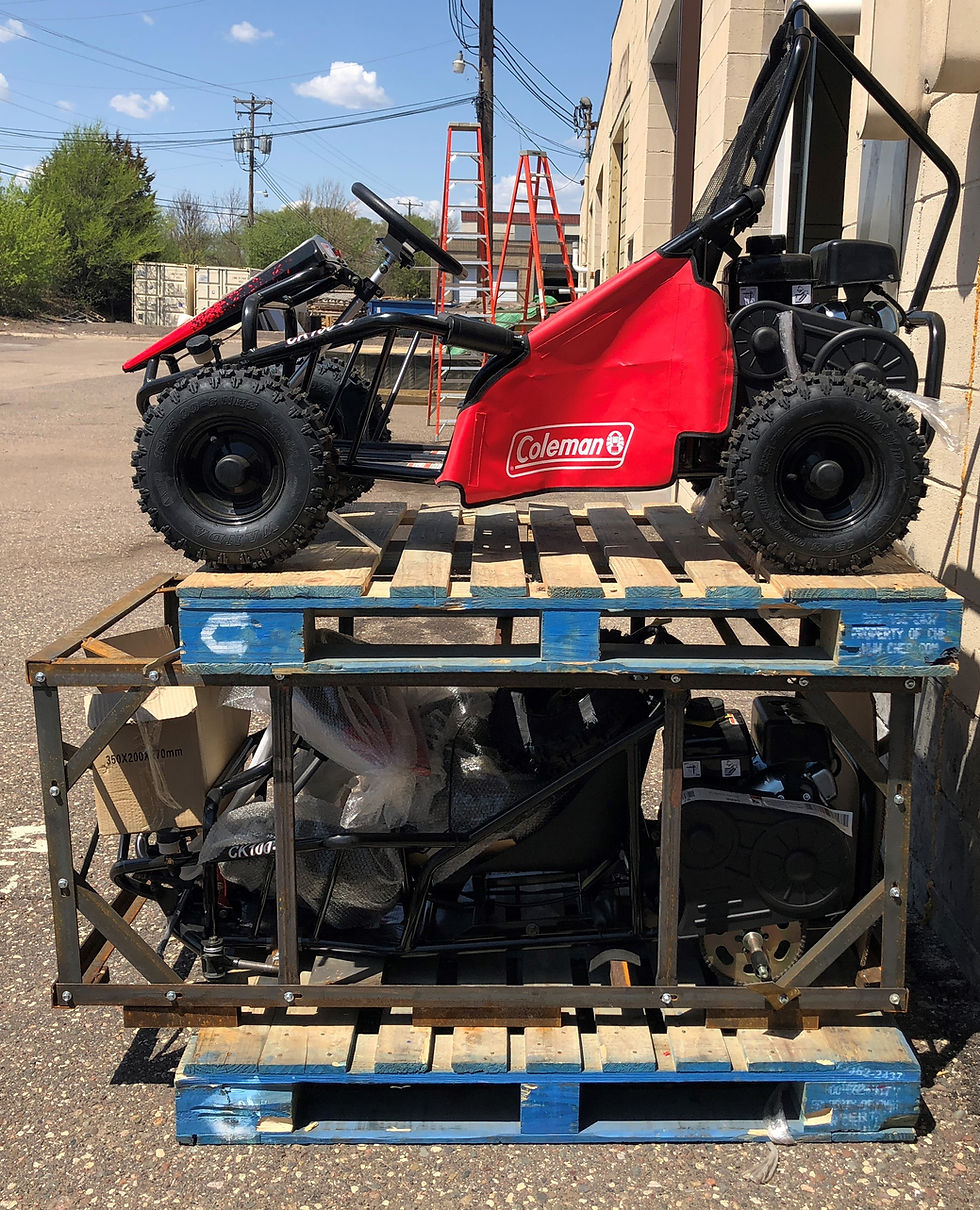 Thumbnail: 2 Pallets - Coleman CK100-S Gas Powered Go-Karts