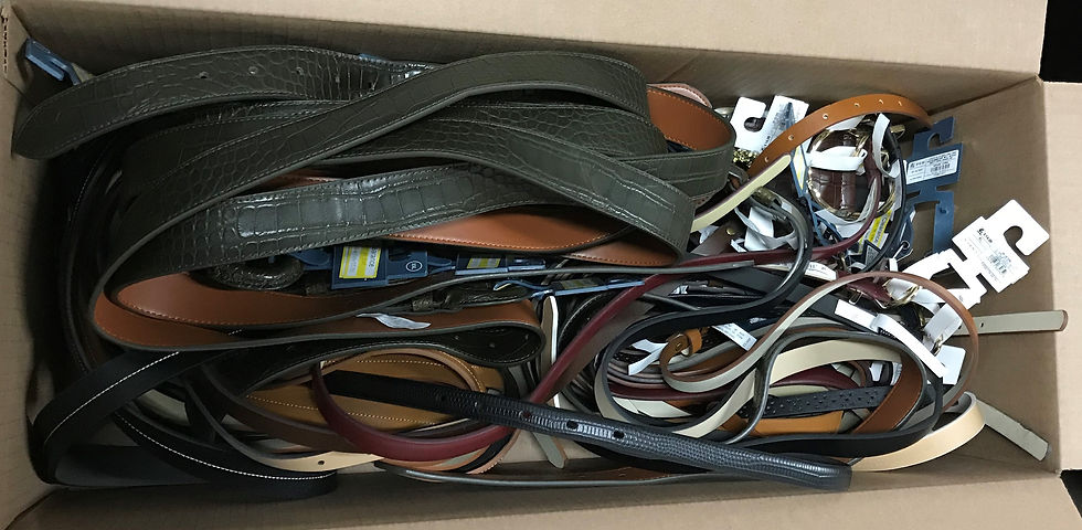 Thumbnail: Case Lot of Women's Belts - 44 Units - Shelf Pull Condition