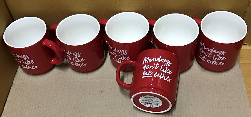 Thumbnail: Case Lot of Coffee Mugs - 85 Units - Shelf Pull Condition