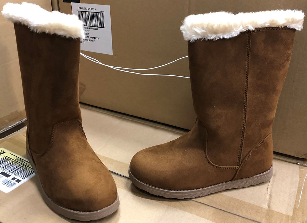 Thumbnail: Pallet of Kids Winter Boots - 129 Pairs - Manifested - New Overstock Condition