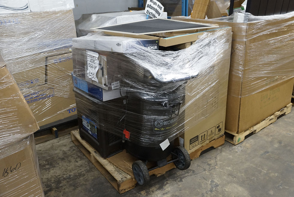 Thumbnail: 12 Pallets of Tools, Home Improvement Items & More - Customer Returns