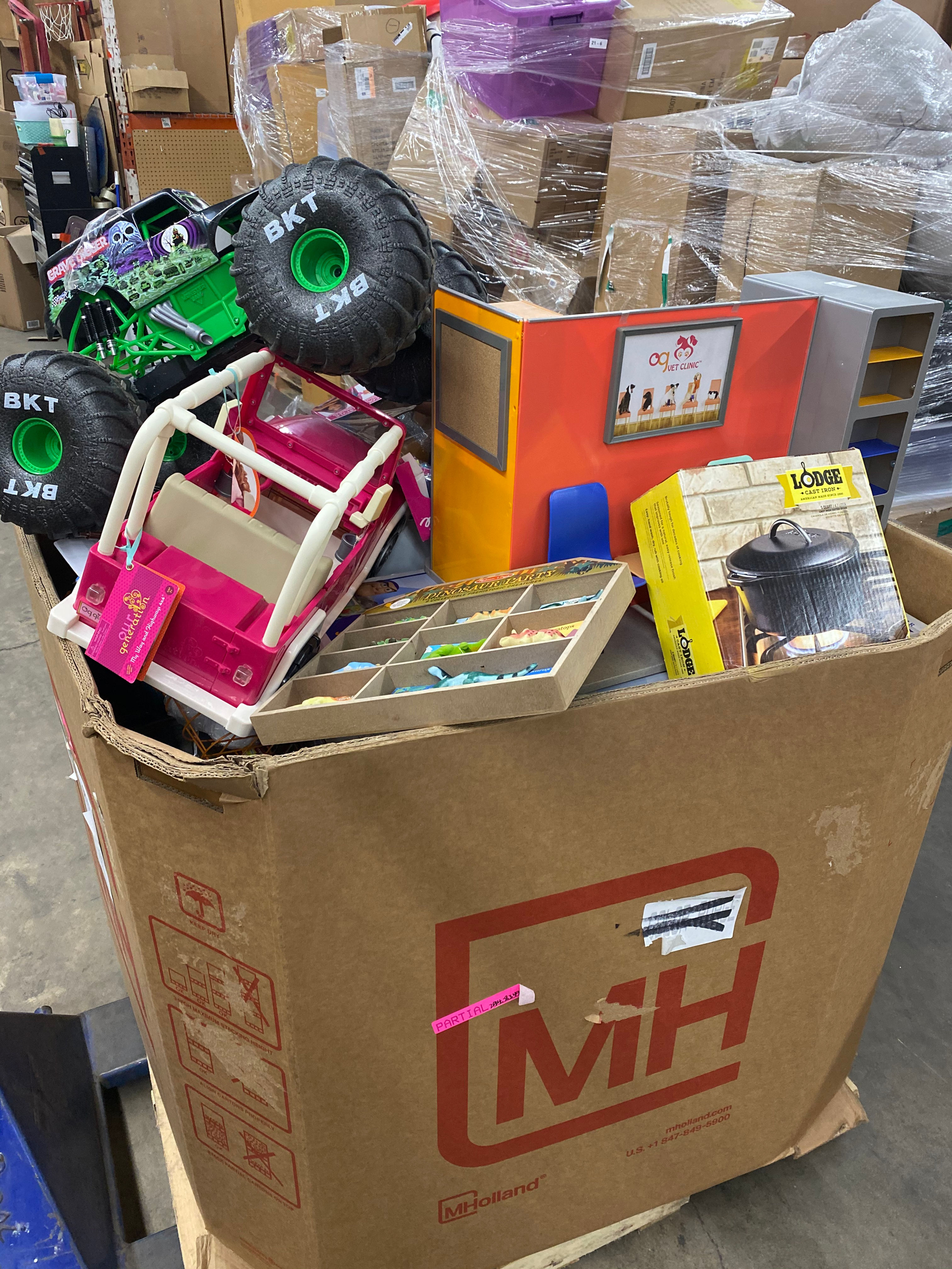 T@RGT General Merchandise Pallet - Unmanifested - Mixed Conditions