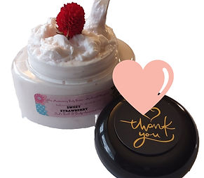 Shea Body Butter - Sweet Strawberry