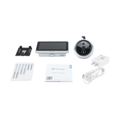 Miniatura: Videoportero Con Mirilla y Pantalla Wi-Fi de Batería Recargable EZVIZ