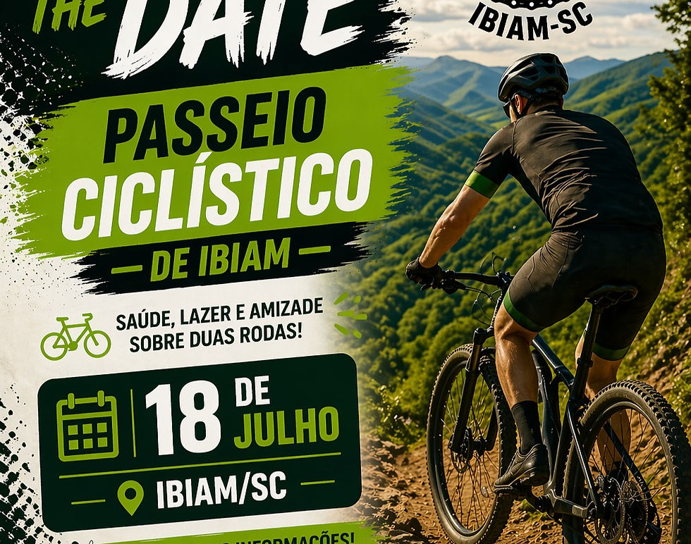 1º Passeio Ciclistico de IBIAM-SC
