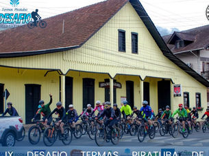 Em SC cidades de Ipira e Piratuba realizaram o IX Desafio de Cicloturismo