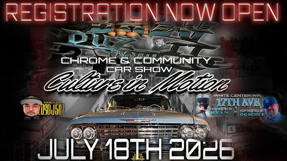 Register Your Car for the Chrome & Community Car Show: Culture in Motion