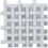 Thumbnail: Basketweave Crystal White & Tahoe Honed Marble Mosaic Tile