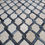 Thumbnail: Trellis Botticino & Black Polished Marble Waterjet Mosaic Tile