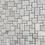 Thumbnail: Mini Pattern Silver Shadow Honed Marble Mosaic Tile