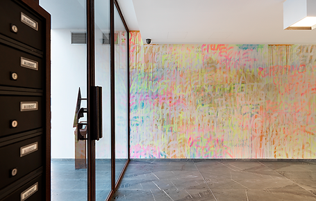 interni, vetrate, murales, ardesia, illuminazione