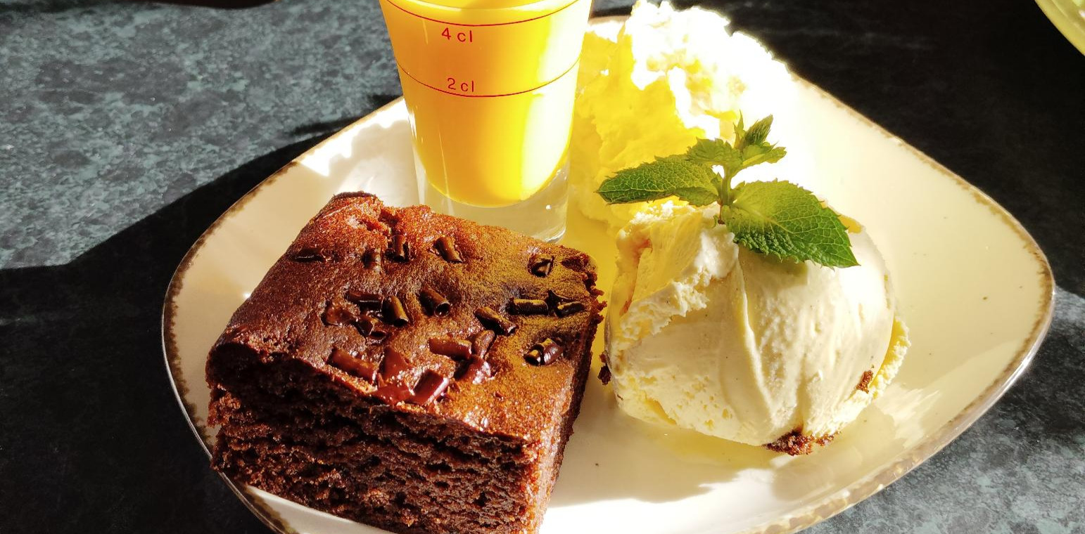 Arranged Food and Objects