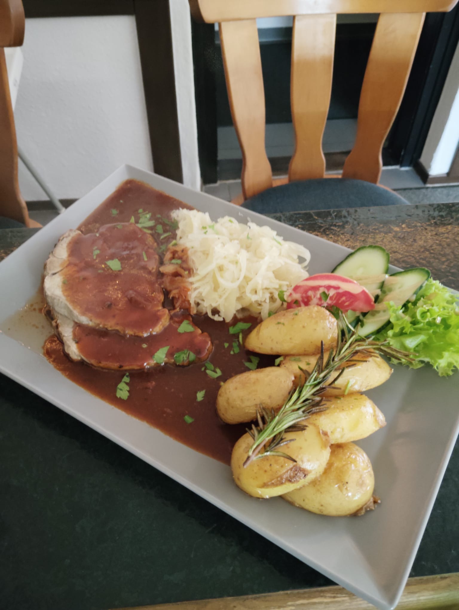 Arranged Food and Objects