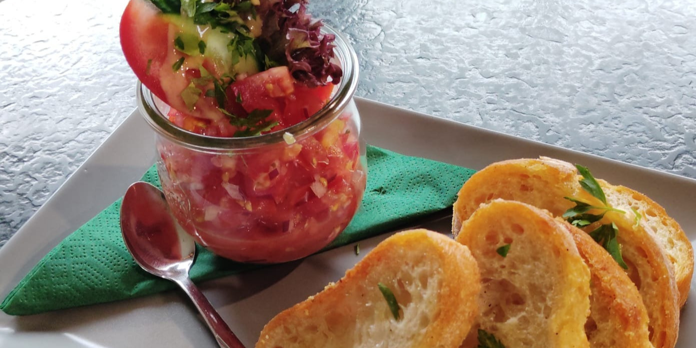 Arranged Food and Objects