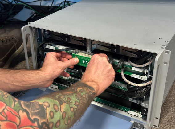 EVS XT server maintenance and technical setup