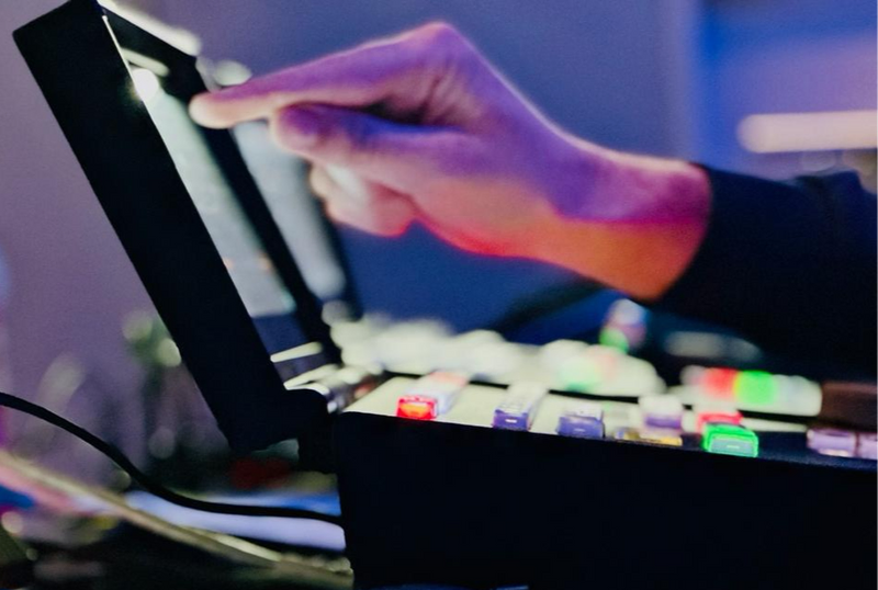 evs lsm via controller in action during live broadcast replay training session