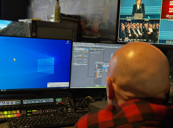 Managing EVS IPDirector for live ingest and playout during sports production