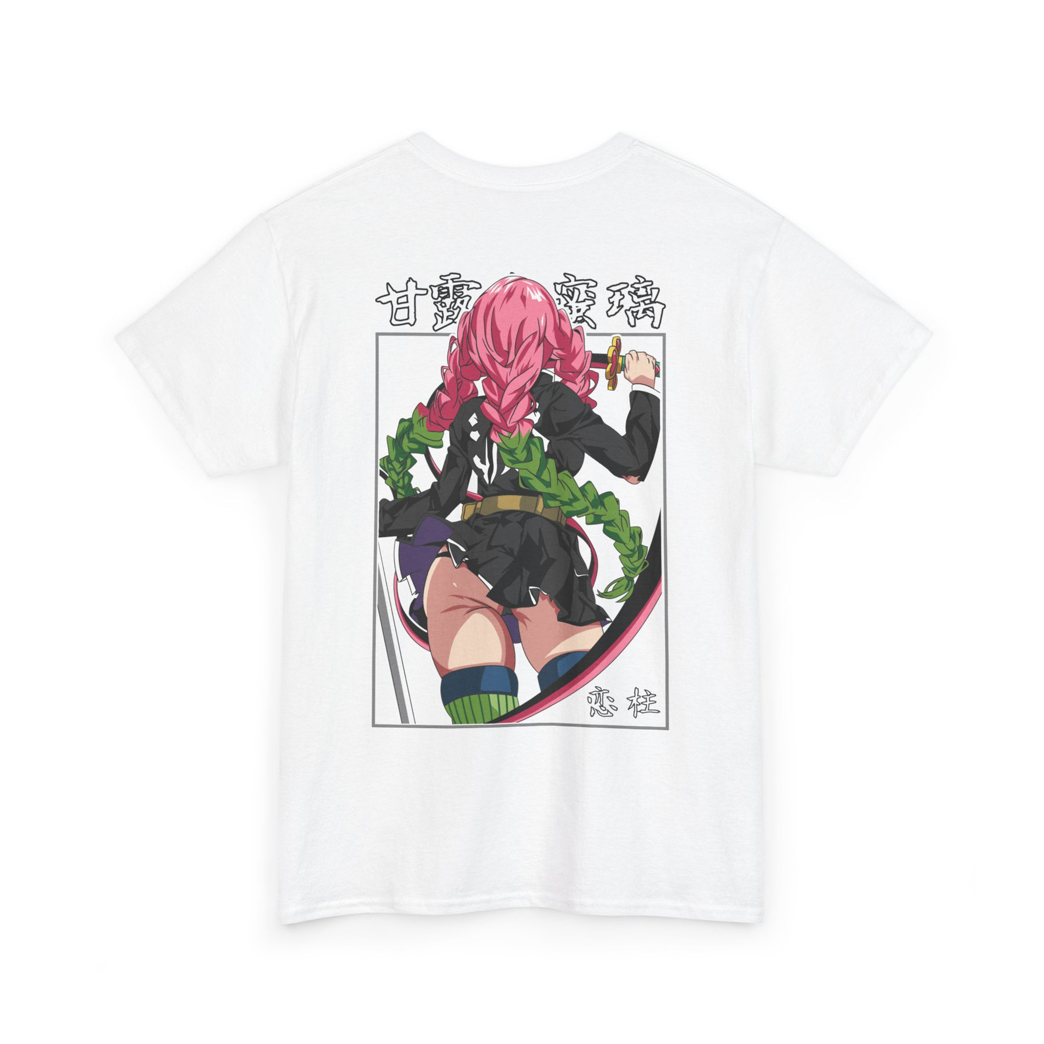💘 Mitsuri Kanroji Back View Tee – Love Hashira Edition (Demon Slayer)