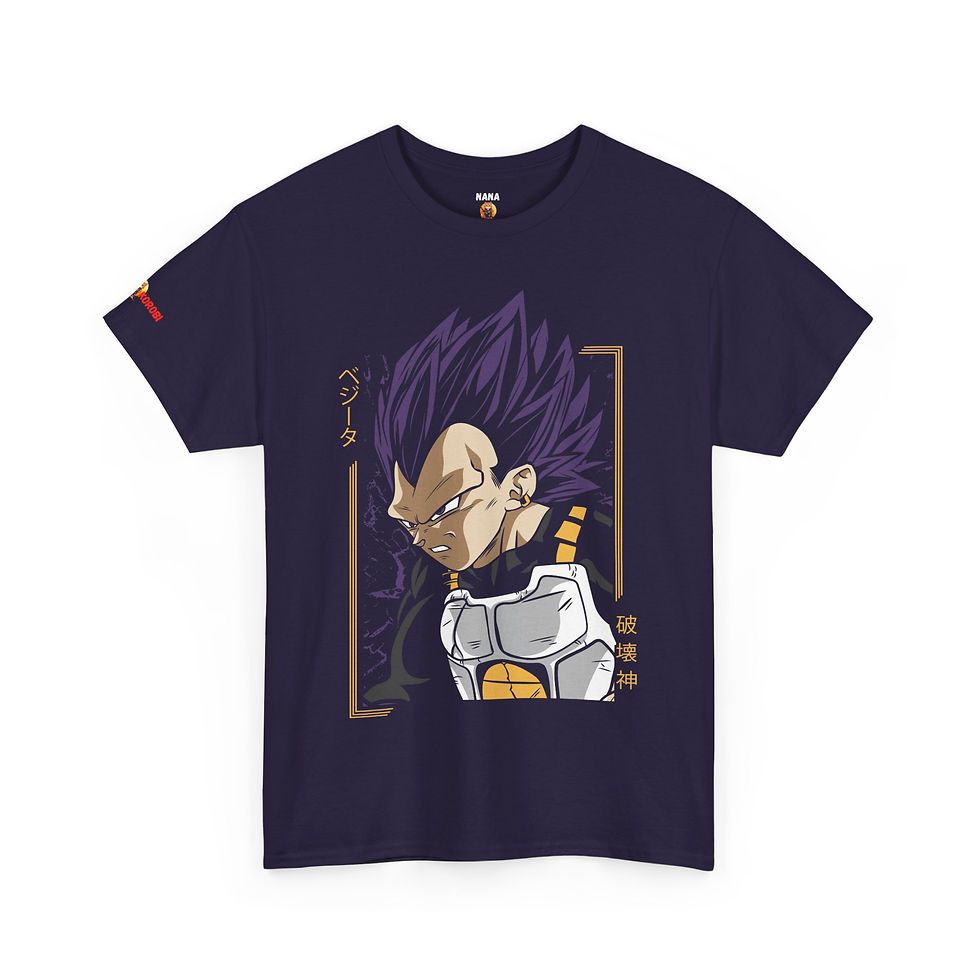 Ultra Ego Unleashed Tee – Vegeta Fan Shirt