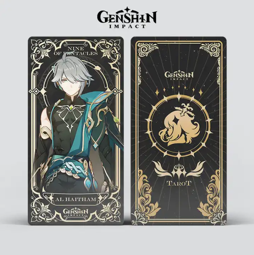 Genshin Impact Minor Arcana Tarot Cards