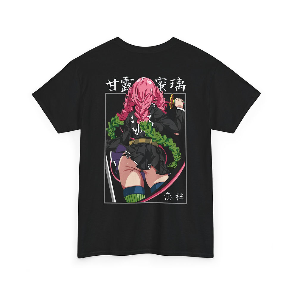 Thumbnail: 💘 Mitsuri Kanroji Back View Tee – Love Hashira Edition (Demon Slayer)