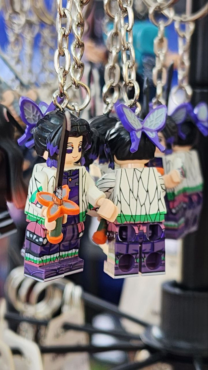 Thumbnail: Demon Anime Lego Keychain