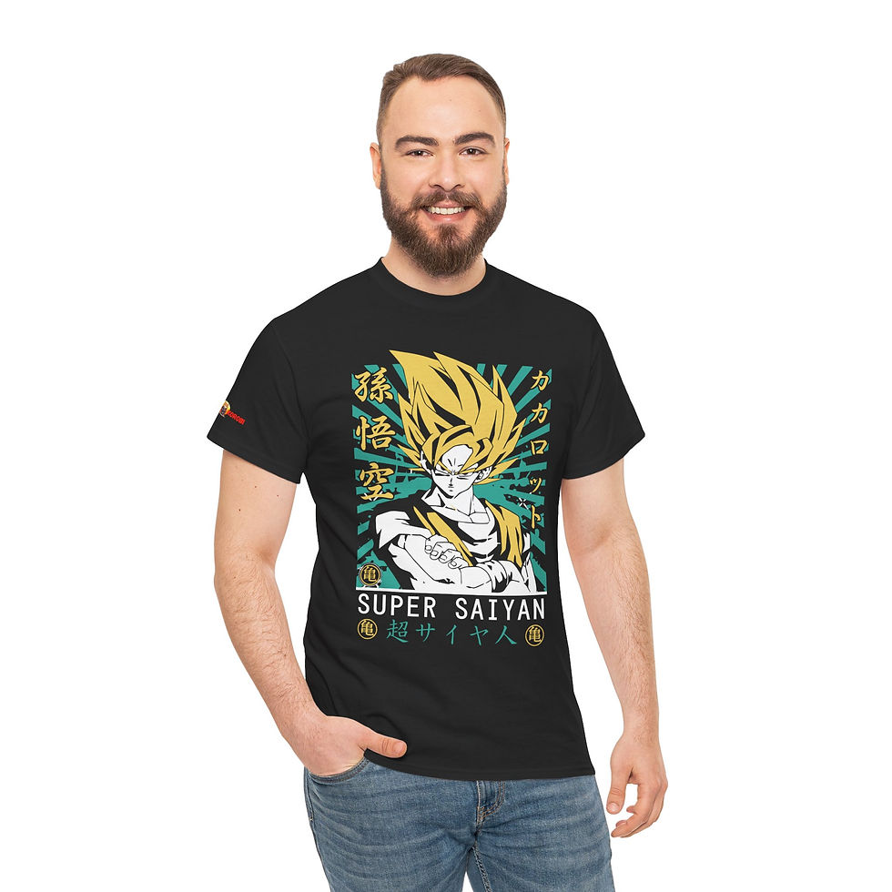 Super Saiyan DBZ ShirtSuper Saiyan Power Surge Tee – Dragon Ball Z Graphic Shirt