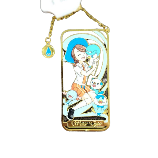 Thumbnail: metal bookmark - pokemon water trainer