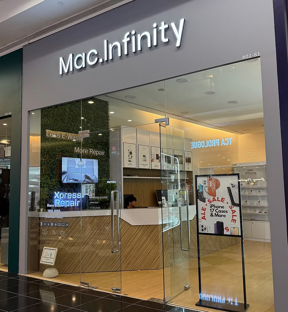 Mac Infinity in Millenia Walk