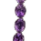 Thumbnail: Amethyst bracelet front view