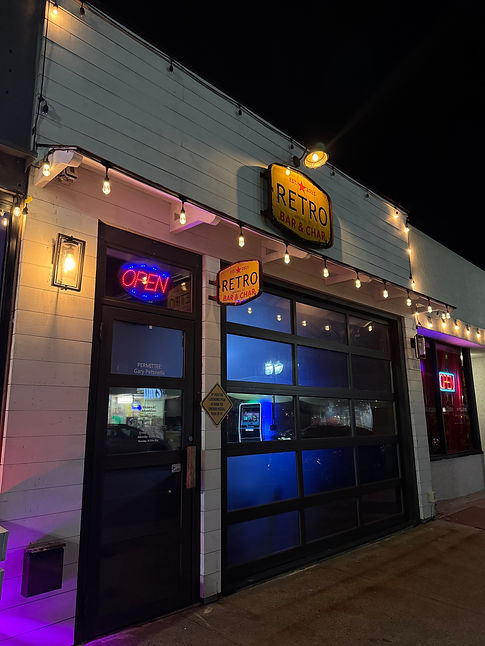 Retro Bar & Char outside