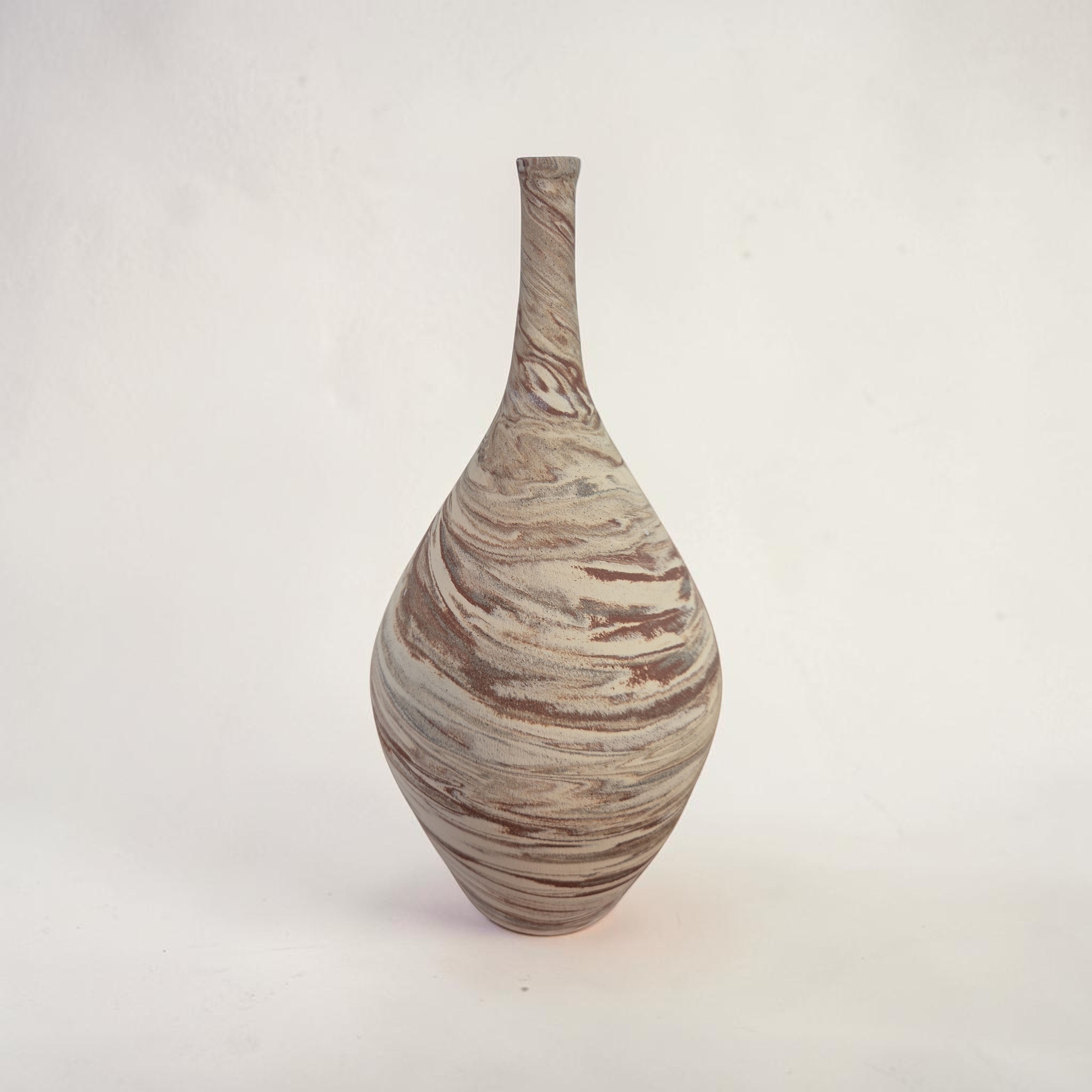 Marble Vase -Crater Series C570 h29