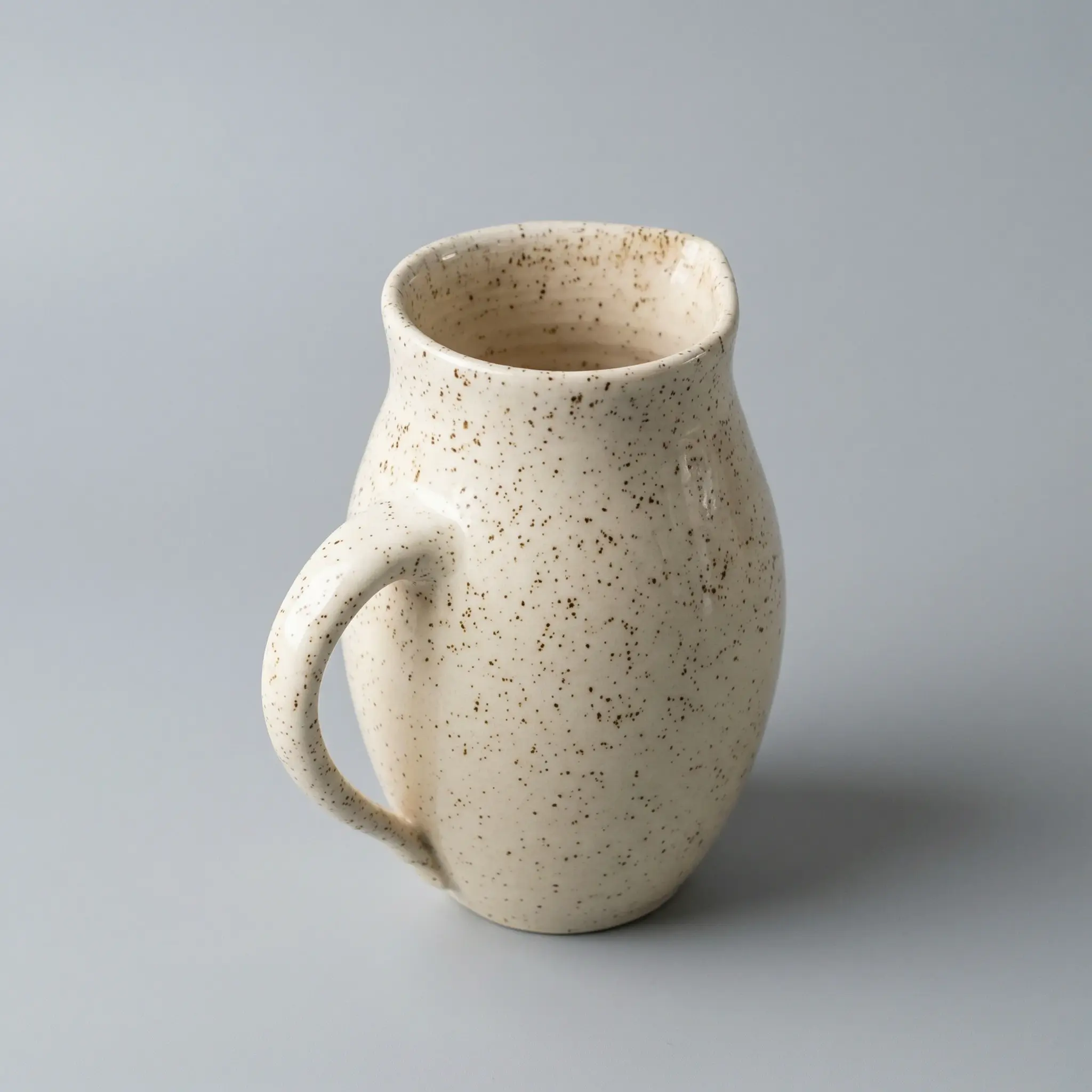 Water Jug / Flower vase - White freckles tableware collection