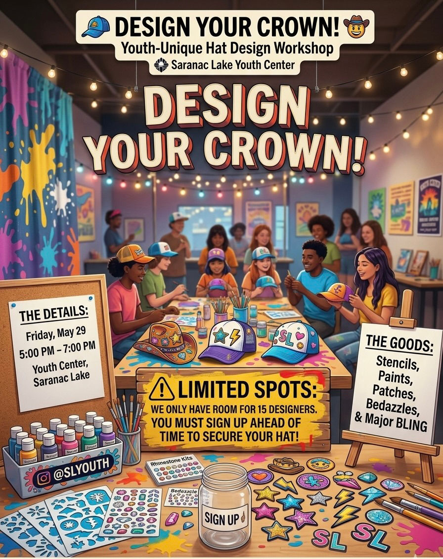 Design Your Crown at SL Youth Center