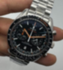 Omega Speedmaster Dark Side of the Moon Aço 44mm
