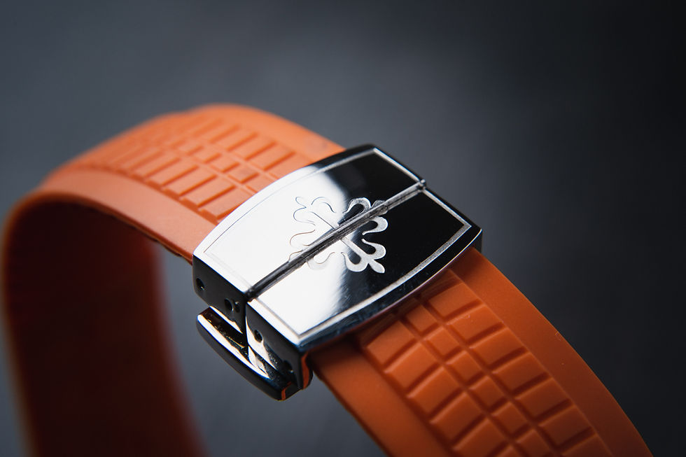 Thumbnail: Patek Philippe Aquanaut - Steel and Rubber - Black Background