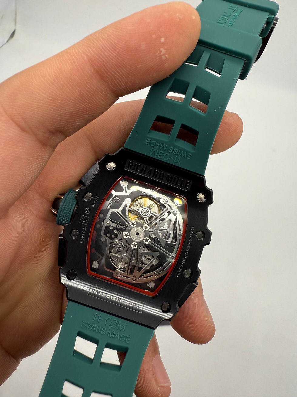 Thumbnail: RICHARD MILLE RM 11-03 /003, 45mm Flyback Aço/OxBlack