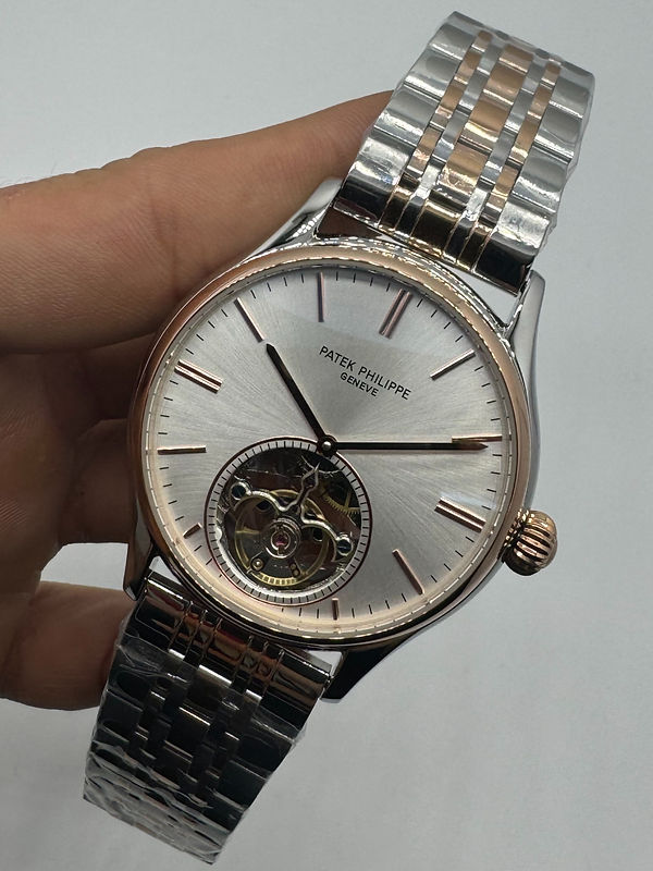 Patek Philippe Classic Turbilhão 40mm Aço/Rose