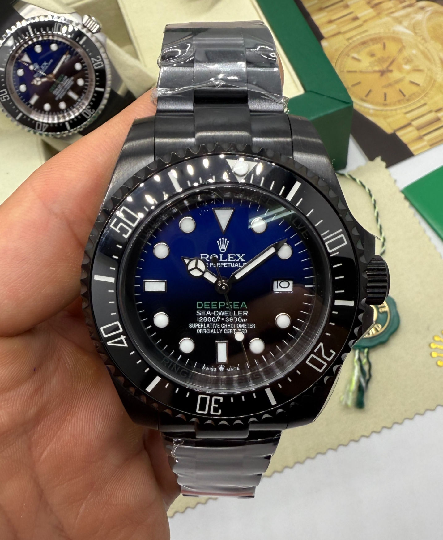 Rolex Deepsea 44mm Jaques Piccard - Blue Diver