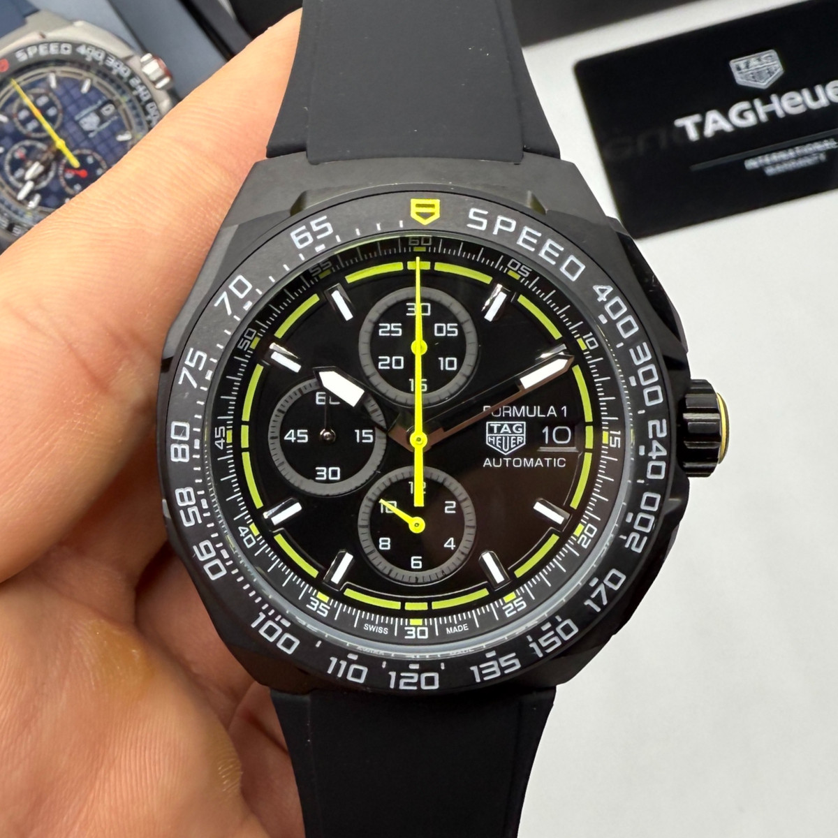 TAG Heuer F1 Cronometro 42mm Aço/OxBlack - Speed