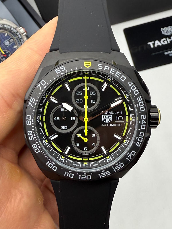 TAG Heuer F1 Cronometro 42mm Aço/OxBlack - Speed