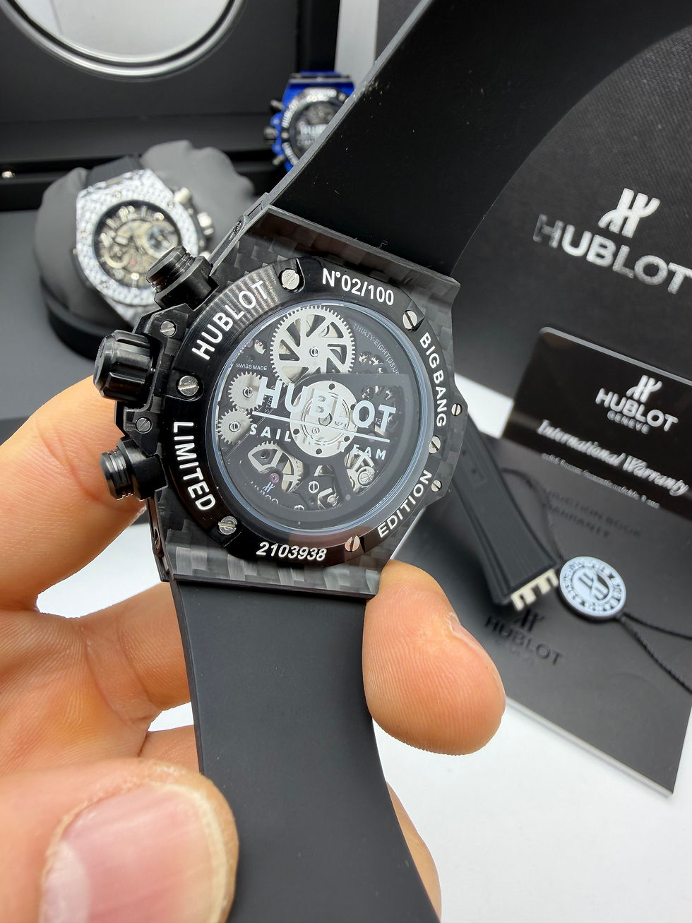 Thumbnail: Hublot Big Bang 20th Anniversary King Black Carbon 43mm