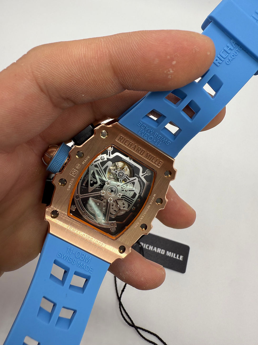 Thumbnail: RICHARD MILLE RM 11-03 /003, 45mm Flyback Aço/Rose