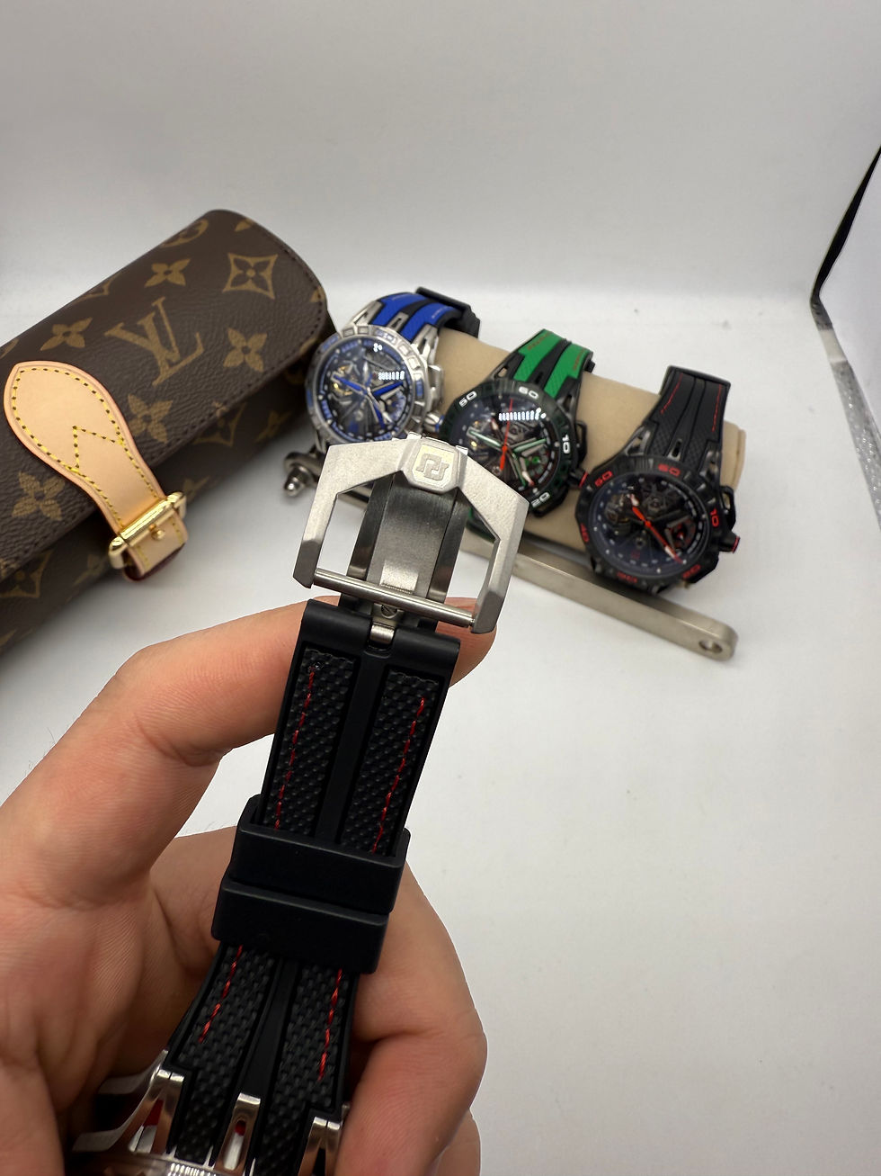 Thumbnail: Roger Dubuis Excalibur Spider Flyback Chronograph 45mm - Aço