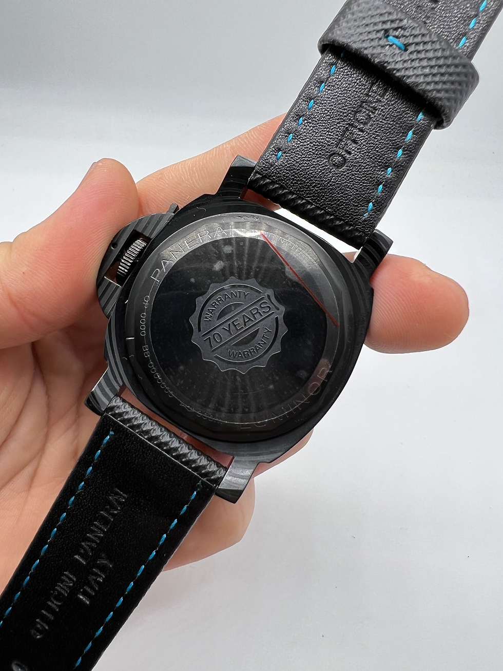 Thumbnail: Panerai Luminor Marina 44mm Aço OxiBlack Mostrador Preto Pulseira Nylon