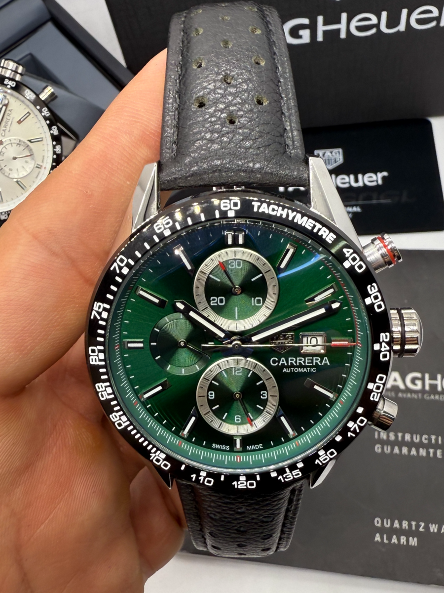 TAG Heuer Carrera Aço Calibre S, Chronograph, 44 mm