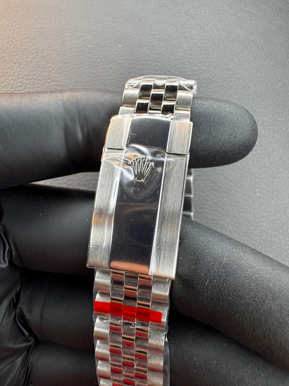 Miniatura: Rolex DateJust 41mm Wimbledon Aço Mostrador Cinza Luneta Canelada